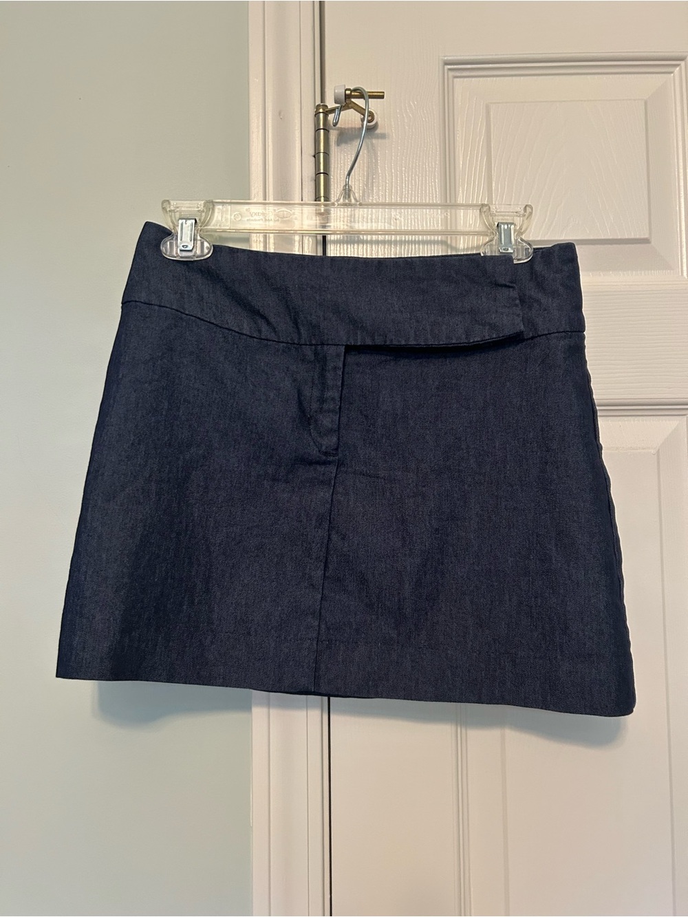 Mossimo Dark Blue Denim Mini Skirt